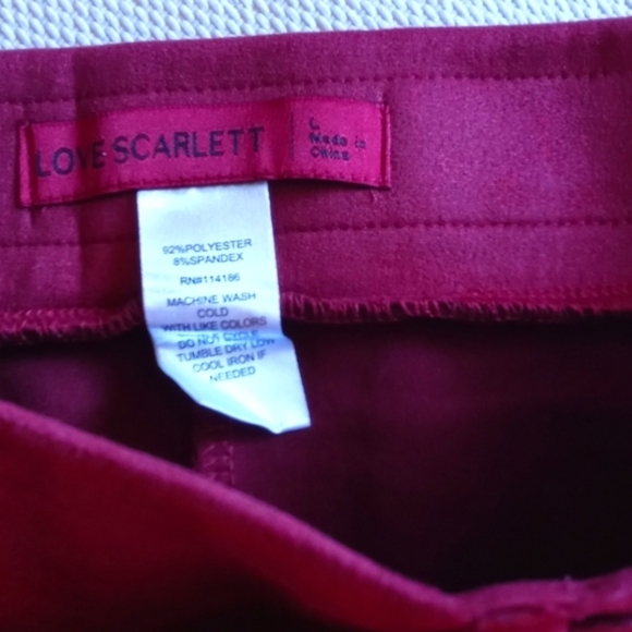 New sexy skirt size L burgundy love Scarlett - Picture 5 of 9